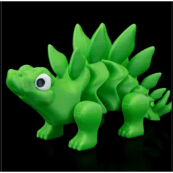 Estegossauro cartoon articulado