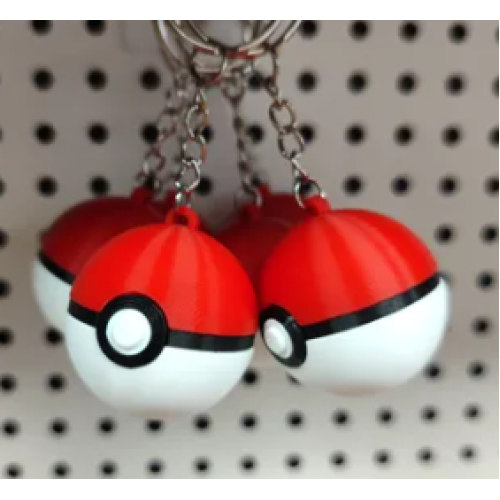 Chaveiro bola de monstro